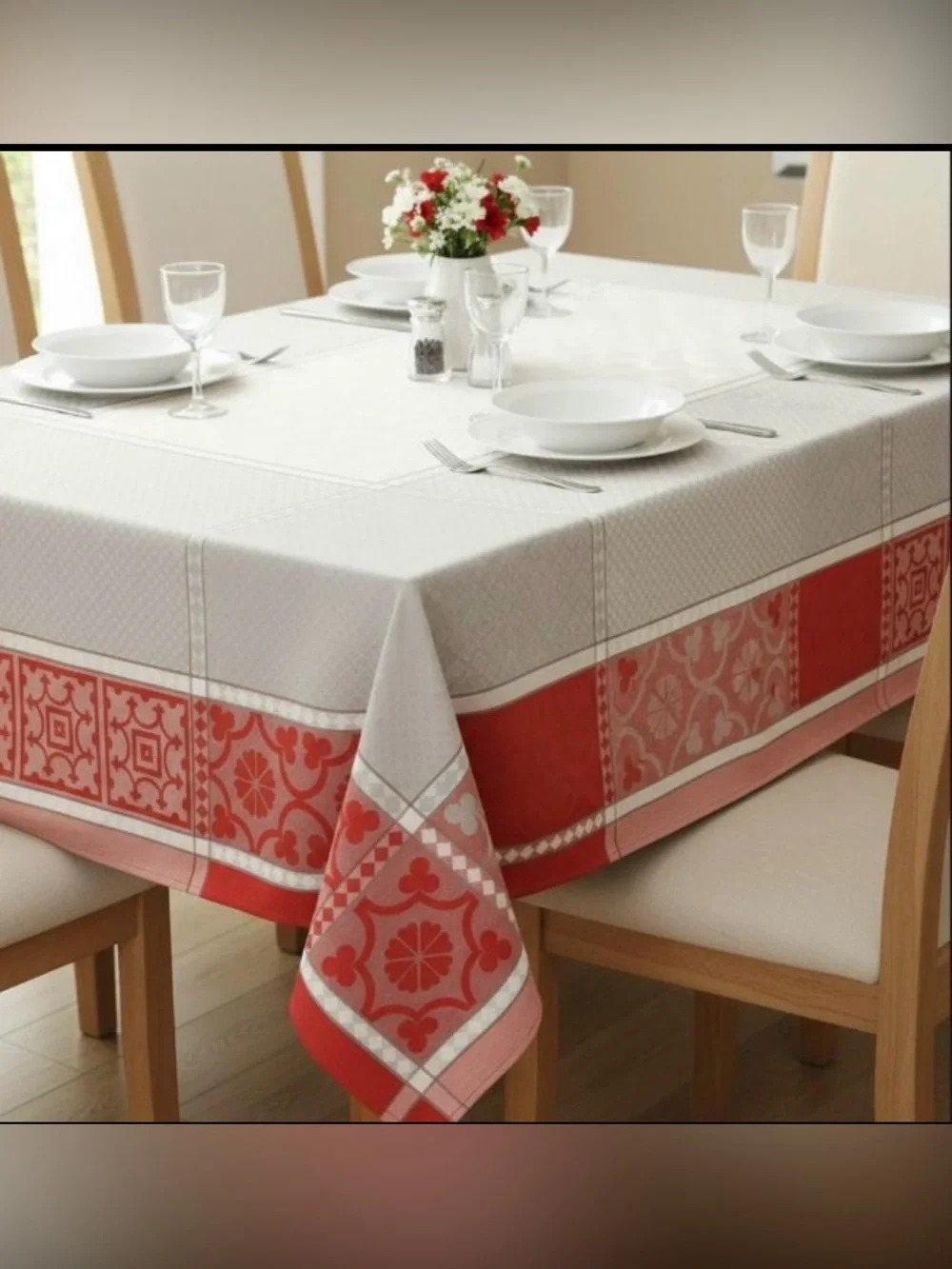 Tissus-Toselli France tablecloth 64x64